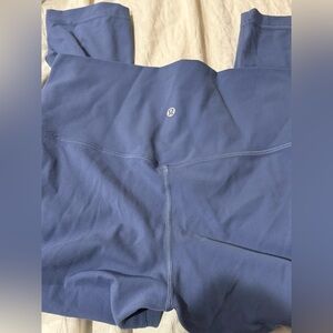 LULULEMON Align Crop Size 10Water Drop Blue